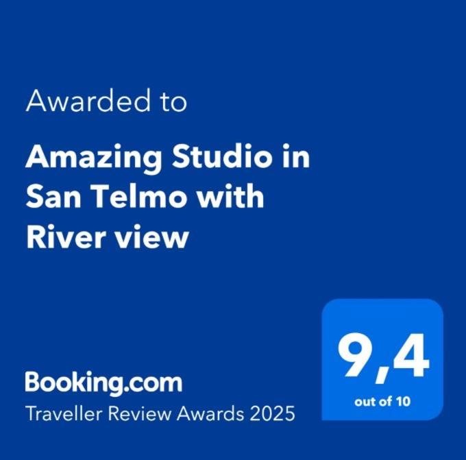 Amazing Studio In San Telmo With River View Буэнос-Айрес Экстерьер фото